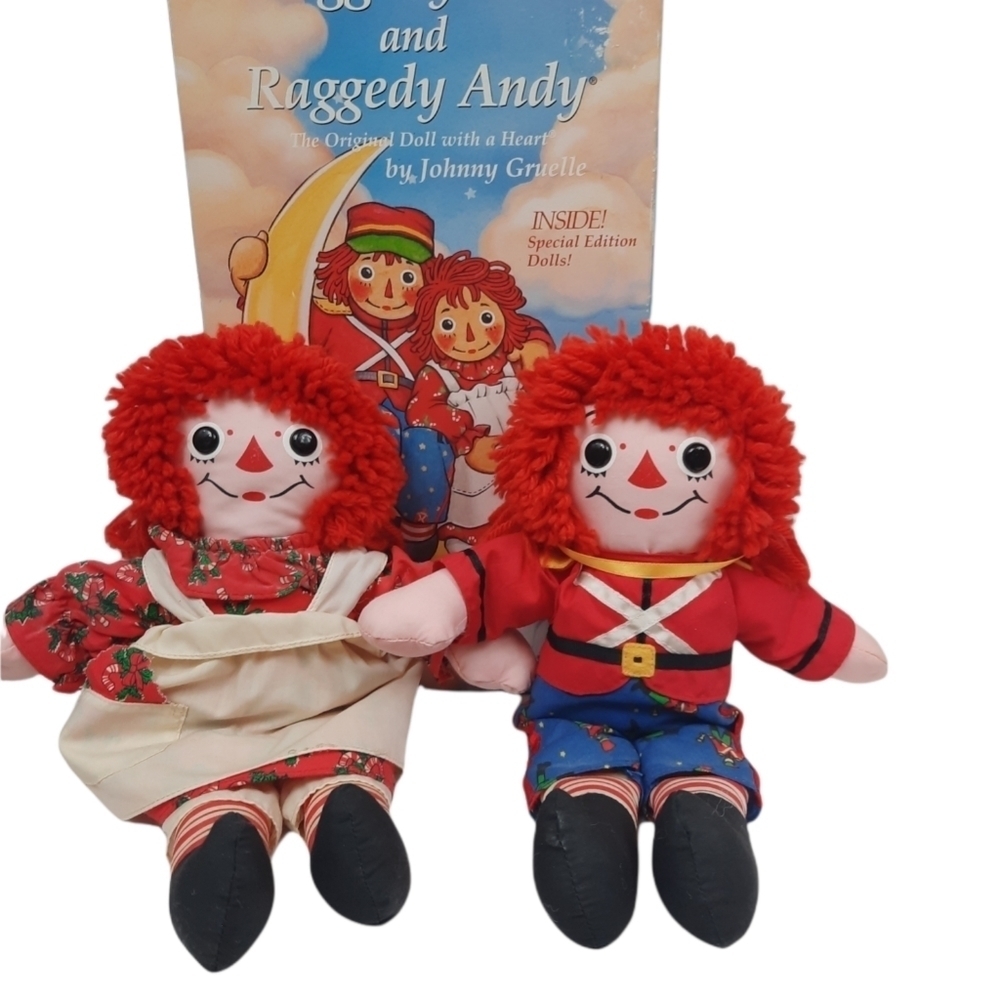 Vintage Raggedy Ann and Andy Dolls Special Edition 1997 By‎ Johnny Gruelle - Picture 7 of 12
